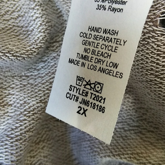 Sale New Distressed Knit Front Tie Tunic - Picture 4 of 6